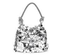 GUESS Holiday Shine Pochette Mini Silver