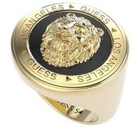 Guess Bague JUMR01315JWYGBK Lion King Acier Or Homme Taille 62