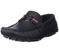 GUESS Homme Askers Mocassin, Noir, 44 EU