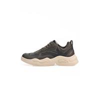 GUESS Homme Bassano Sneaker, Black, 41 EU