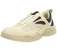 GUESS Homme Bassano Sneaker, White, 41 EU
