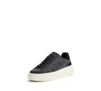 GUESS Homme Elba Carryover -Chaussures -Sneakers -Sport, Les Noirs, 44 EU