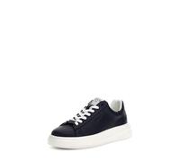 GUESS Homme Elba Sneaker, Bleu/Blanc, 44 EU