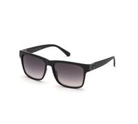 Guess Lunettes de soleil GU00004 Shiny noir 58 Homme