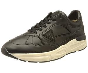 Guess Homme Imola Chaussure de Gymnastique, Noir, 42 EU