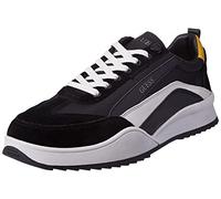Guess Homme Monte Baskets, Blanc et Noir, 40 EU