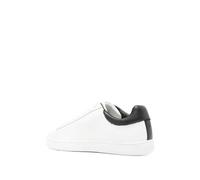 GUESS Homme NOLA Sneaker, Off White Black, 42 EU