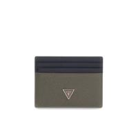 Guess Homme Porte-Cartes Milano Card Holder Gris/Bleu