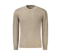 Guess, Homme, Pulls, Beige, Taille: S Pull Beige en Coton à Col Rond