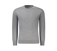 Guess, Homme, Pulls, Gris, Taille: L Pull en laine à col rond
