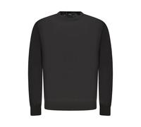 Guess, Homme, Pulls, Noir, Taille: XL Pull en laine noir à col rond