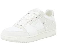 GUESS Homme SAVA Low Sneaker, Beige, 41 EU
