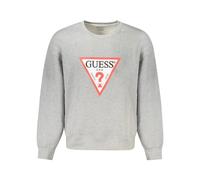 Guess, Homme, Sweatshirts et sweats à capuche, Gris, Taille: L SweaT-shirt Oversize à Manches Longues