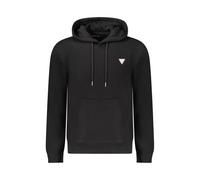 Guess, Homme, Sweatshirts et sweats à capuche, Noir, Taille: 2XL Sweat à Capuche en Coton Noir avec Logo