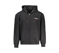 Guess, Homme, Sweatshirts et sweats à capuche, Noir, Taille: M Pull en Coton Noir