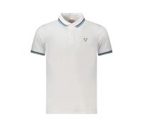 Guess, Homme, Tops, Blanc, Taille: XL Polo Homme en Coton Blanc