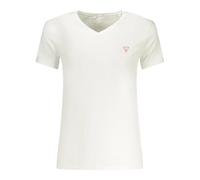 Guess, Homme, Tops, Blanc, Taille: XL T-shirt Coupe Slim