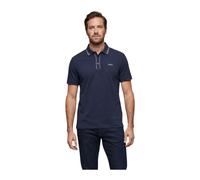 Guess, Homme, Tops, Bleu, Taille: M Polo à Manches Courtes avec Fermeture Boutonnée