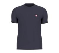 Guess Jeans T-shirt Homme manches courtes Coton bio Bleu Taille XL