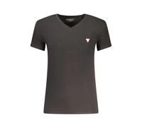 Guess, Homme, Tops, Noir, Taille: XL T-shirt à col en V