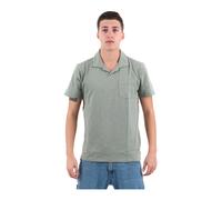 Guess, Homme, Tops, Vert, Taille: S Polo en coton à manches courtes - Beige