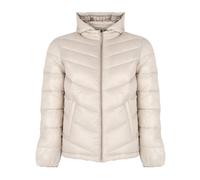 Guess, Homme, Vestes, Gris, Taille: L Veste matelassée avec capuche amovible