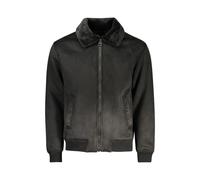 Guess, Homme, Vestes, Noir, Taille: 2XL Poliuretano Jacket