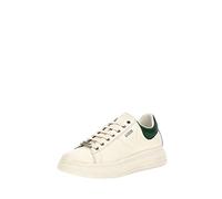 Guess Homme VIBO Smart CARRYOVER Sneaker, Blanche, 44 EU