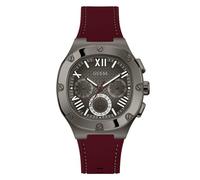 GUESS Hommes Analogique Quartz Montre avec Bracelet en Silicone GW0571G4
