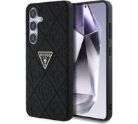 Guess Hot Stamp 4G Triangle Metal Logo - étui pour Samsung Galaxy S25 (noir)