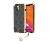 Guess Housse 4G Charms Collection Gris - iPhone 14