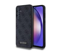 Guess Housse 4G Metal Gold Logo Noir - Galaxy A55