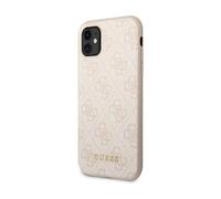 Guess Housse 4G Metal Logo Gold Pink - iPhone 11