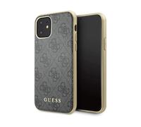 Guess Housse 4G métal or logo gris - iPhone 11