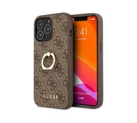 Guess Housse 4G Ring Case Marron - iPhone 13 Pro Max