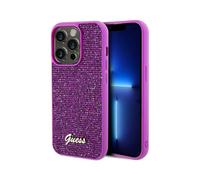 Guess Housse Disco Metal Script Fuchsia - iPhone 14 Pro Max