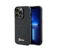 Guess Housse Disco Metal Script Noir - iPhone 13 Pro Max
