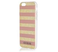 Guess Housse en gel à rayures pour iPhone 6 / 6s