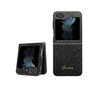 Guess Housse Glitter Script Noir - Galaxy Z Fold5