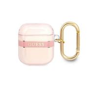 Guess GUA2HHTSP Coque pour AirPods Rose/Rose