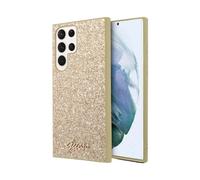 Guess Housse GUHCP24UGRE 4G Metal Logo Gold - Galaxy S24 Ultra