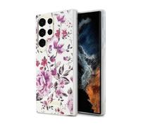 Guess Housse GUHCS23LHCFWST Blanc - Galaxy S23 Ultra