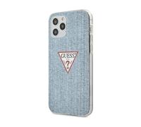 Guess Housse Jeans Collection Bleu - iPhone 12 / 12 Pro
