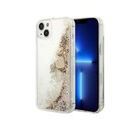 Guess Housse Liquid Glitter Charms Gold - iPhone 14