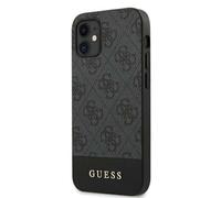GUESS Housse pour Apple iPhone 12 Mini Gris Housse Etui NEUF