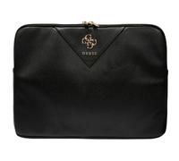 Guess Housse pour ordinateur portable 14 pouces 4G Triangle Noir Noir