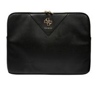 Guess Housse pour ordinateur portable 16 pouces 4G Triangle Noir Noir