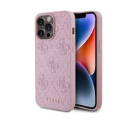 Guess Housse Quilted 4G Classic Pink - iPhone 15 Pro Max