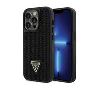 Guess Housse Rhinestone Triangle Noir - iPhone 14 Pro Max