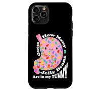Guess How Many Jelly Beans are in My Tummy Funny Kawaii Coque pour iPhone 11 Pro